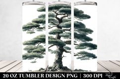 Simple Pine Clipart | 20 oz Tumbler Product Image 2