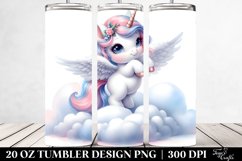 Cute Baby Unicorn Dancing | 20 Oz Tumbler Product Image 2