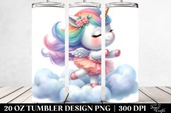Cute Baby Unicorn Dancing | 20 Oz Tumbler Product Image 2