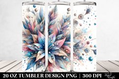 Wooden Lobelia with Clipart 20 Oz Tumbler Product Image 2