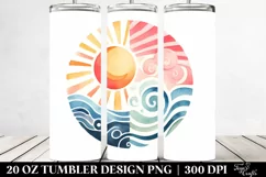 Colorful Simple Sun | 20 Oz Tumbler Product Image 2