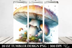 Detailed Mushroom Tumbler Product Image 2