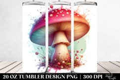 Detailed Mushroom Tumbler Product Image 2