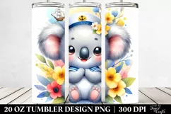 Colorful Small Baby Koala | 20 Oz Tumbler Product Image 2