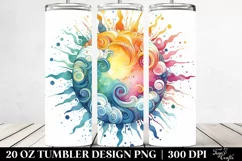 Colorful Sun | 20 Oz Tumbler Product Image 2