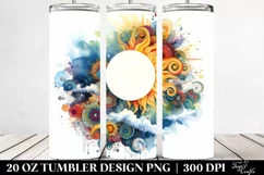 Colorful Sun | 20 Oz Tumbler Product Image 2