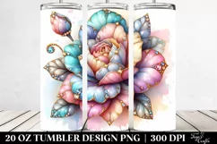 Vibrant Gardenia Diamonds Tumbler Product Image 2