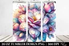 Vibrant Gardenia Diamonds Tumbler Product Image 2