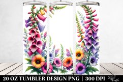 20 Oz Tumbler Sublimation | Vibrant Horizontal Frame Product Image 2