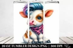 Baby Cow in Style, 20 Oz Tumbler Product Image 2