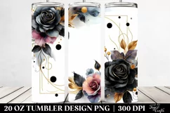 Colorful Rosa Frame Tumbler | 20 oz Tumbler Product Image 2