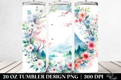 Simple Watercolor Artwork | 20 oz Tumbler Product Image 2