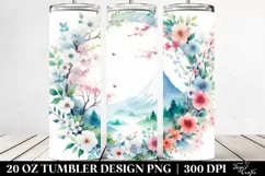 Simple Watercolor Artwork | 20 oz Tumbler Product Image 2
