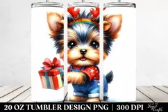 Winter Baby Yorkshire Terrier with Cool Haircut, 20 Oz Product Image 2