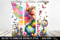 Fairy Smiling Funny | 20 oz Tumbler Product Image 2