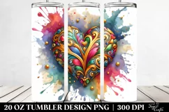 Love 20 Oz Tumbler Png Product Image 2