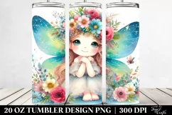 Cute Colorful Fairy | 20 oz Tumbler Product Image 2