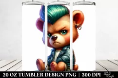 Cute Baby Bear Sitting, 20 Oz Tumbler Product Image 2