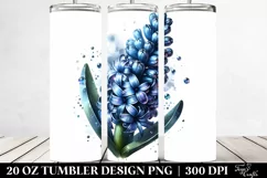 Shiny Hyacinth Metallic Tumbler Product Image 2
