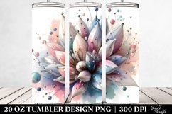 Pastel Glossy Snowdrop|20 oz Tumbler Product Image 2