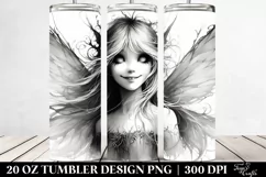 Gothic Smiling Fairy | 20 oz Tumbler Product Image 2