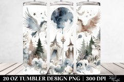 Washed Watercolor Image | 20 oz Tumbler Product Image 2