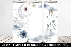 Washed Watercolor Image | 20 oz Tumbler Product Image 2