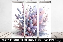 Abstract Lavender Material, White Background Product Image 2