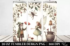 Vintage Funny Fairy | 20 oz Tumbler Product Image 2