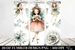 Vintage Funny Fairy | 20 oz Tumbler Product Image 2