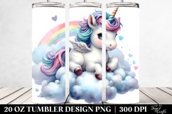 Cute Baby Unicorn Tumbler Product Image 2