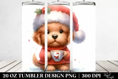 Cute Winter Chesapeake Bay Retriever 20 Oz Tumbler Product Image 2