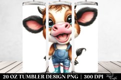 Expressive Baby Cow Tumbler Product Image 2