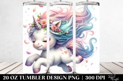 Baby Unicorn Bubble Tumbler Product Image 2