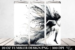 Washed Watercolor Fairy Clipart 20 Oz Tumbler Product Image 2