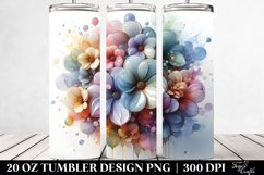 Pastel Glossy Impatiens|20 oz Tumbler Product Image 2