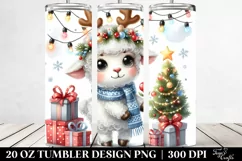 Baby Lamb Dressed for Winter, 20 Oz Tumbler Product Image 2