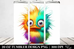 Colorful Layered Baby Duck | 20 Oz Tumbler Product Image 2