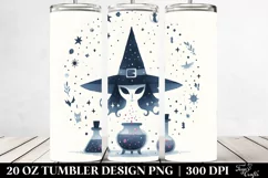 Whimsical Evil Witch Tumbler | 20 oz Tumbler Product Image 2