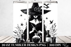 Gothic Evil Witch Tumbler | 20 oz Tumbler Product Image 2