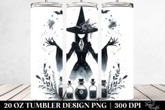 Gothic Evil Witch Tumbler | 20 oz Tumbler Product Image 2