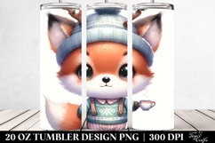 Expressive Baby Fox, 20 Oz Tumbler Product Image 2