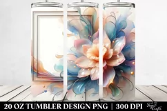Shiny Daffodil with Clipart 20 Oz Tumbler Product Image 2