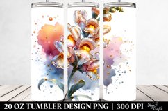 20 Oz Tumbler Sublimation | Shiny Snapdragon Golden Product Image 2