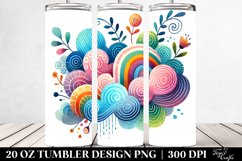 Spring 20 Oz Tumbler Png Product Image 2