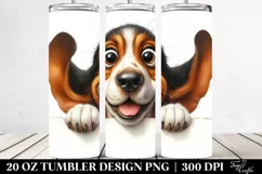 Crazy Furr Basset Hound Tumbler Product Image 2