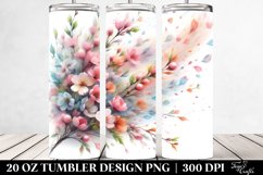 Tumbling Spring Wind Watercolor Tumbler Product Image 2