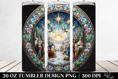 Colorful Nativity Scene Clipart 20 Oz Tumbler Product Image 2