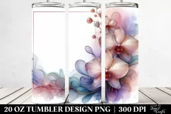 Orchid Artwork, 20 Oz Tumbler Product Image 2