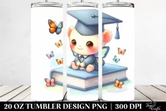 Cute Baby Butterfly Tumbler Product Image 2